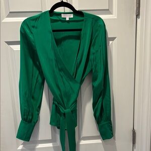 Intermix silk Wrap Top